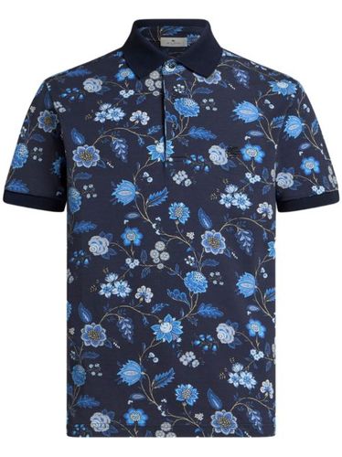 Polo à fleurs imprimées - ETRO - Modalova