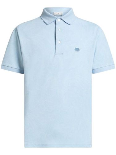 Polo à motif cachemire en jacquard - ETRO - Modalova