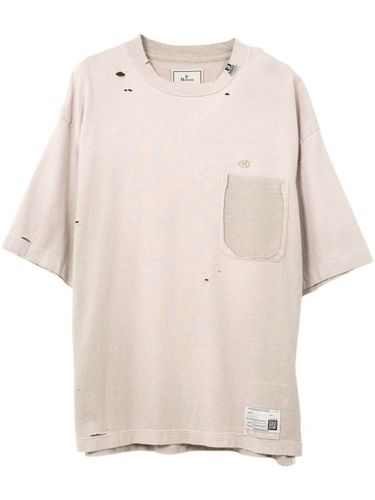 T-shirt à effet usé - Maison MIHARA YASUHIRO - Modalova
