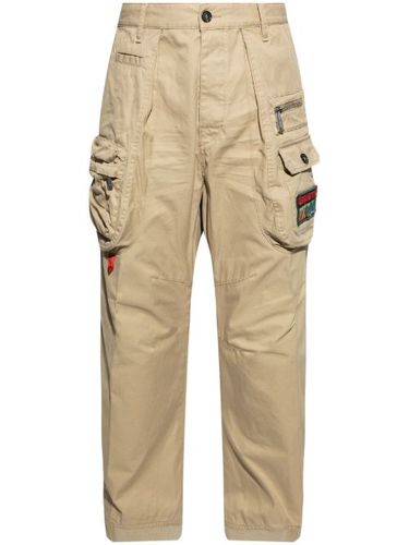 Pantalon en coton à poches cargo - DSQUARED2 - Modalova