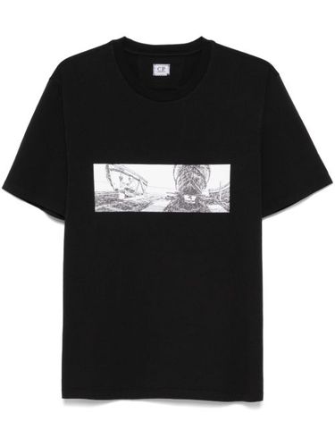 T-shirt à imprimé graphique - C.P. Company - Modalova