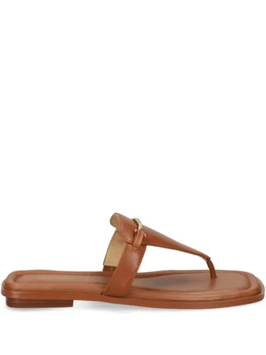 Tongs à plaque logo - Michael Michael Kors - Modalova