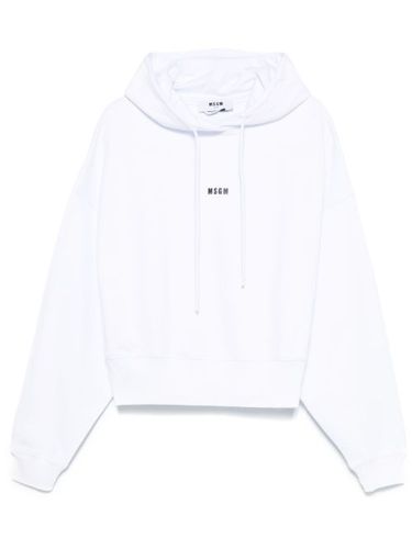 MSGM hoodie en coton - Blanc - MSGM - Modalova