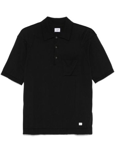 Polo à patch logo - C.P. Company - Modalova