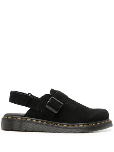 Jorge II Suede Slingback Mules "Black" - Dr. Martens - Modalova