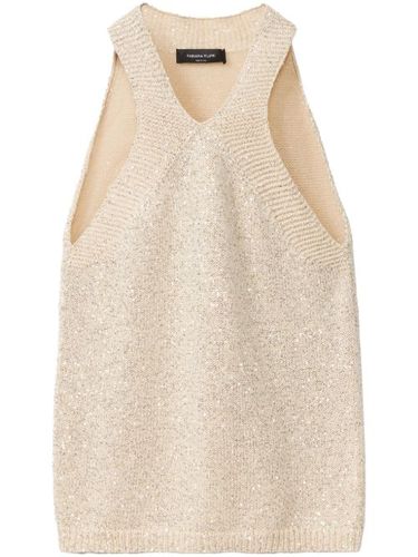 Haut brodé de sequins - Fabiana Filippi - Modalova