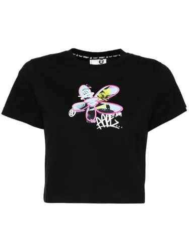 T-shirt à imprimé graphique - AAPE BY *A BATHING APE® - Modalova