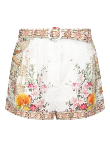 Camilla short à fleurs - Blanc - Camilla - Modalova