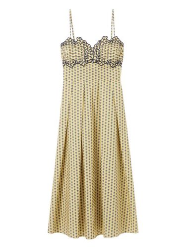 Robe longue à col v - Claudie Pierlot - Modalova