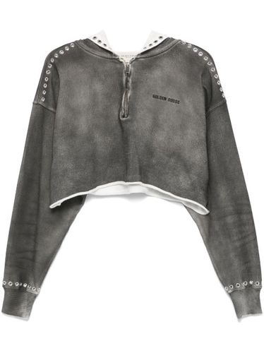 Hoodie à coupe crop - Golden Goose - Modalova