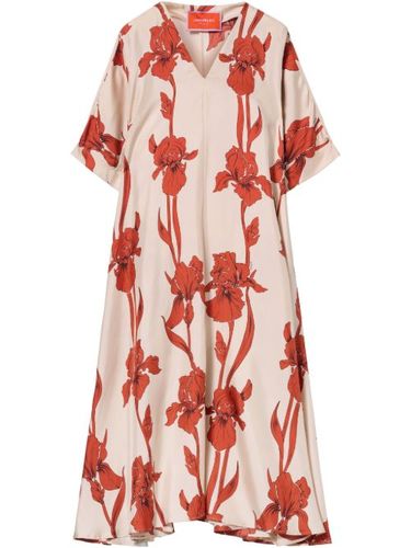Robe mi-longue à fleurs - La DoubleJ - Modalova