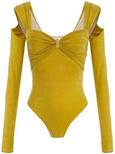 Body à manches à découpes - Elisabetta Franchi - Modalova