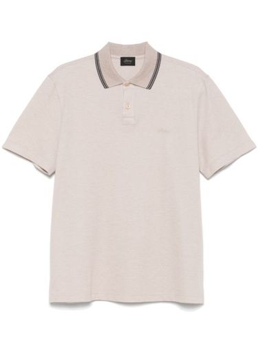 Polo à logo brodé - Brioni - Modalova