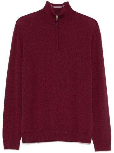 Gant pull en maille fine - Rouge - Gant - Modalova