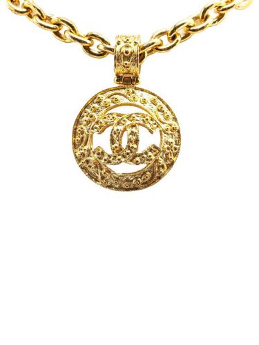 Collier à pendentif CC (1994) - CHANEL Pre-Owned - Modalova