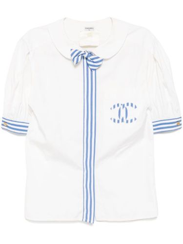 Chemise à rayures (années 2000) - CHANEL Pre-Owned - Modalova