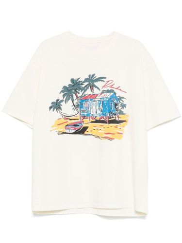 T-shirt à imprimé graphique - RHUDE - Modalova