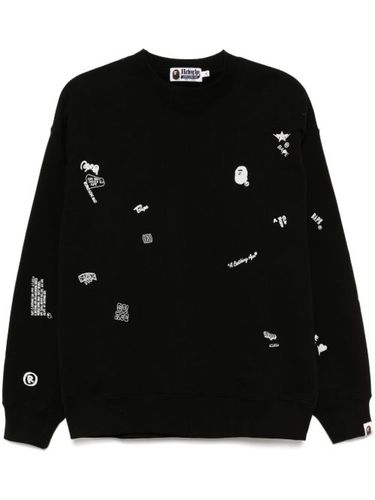 Sweat à logo entièrement imprimé - A BATHING APE® - Modalova