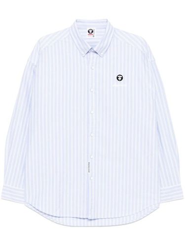Chemise à rayures - AAPE BY *A BATHING APE® - Modalova