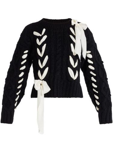 LoveShackFancy pull Parson - Noir - LoveShackFancy - Modalova