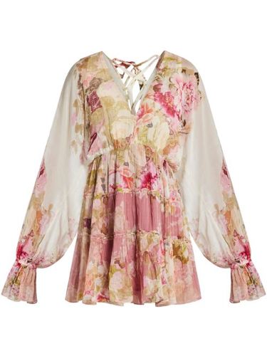 Robe courte à fleurs - Hemant And Nandita - Modalova