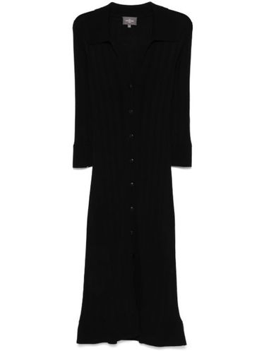 Robe nervurée à coupe mi-longue - Eric Bompard - Modalova
