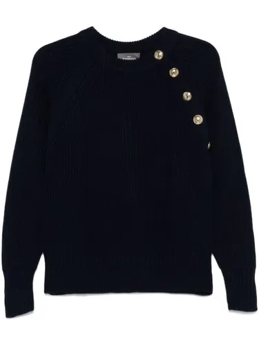 Pull en maille nervurée - Eric Bompard - Modalova