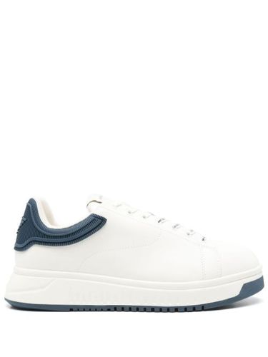 Baskets en cuir - Emporio Armani - Modalova