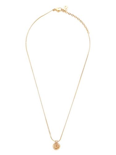 Collier à pendentif logo (années 2000) - Christian Dior Pre-Owned - Modalova