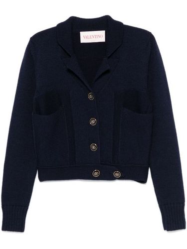 Cardigan à boutons logo - Valentino Garavani - Modalova