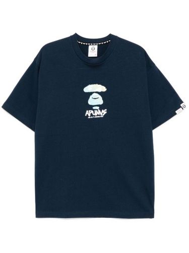 T-shirt à logo imprimé - AAPE BY *A BATHING APE® - Modalova