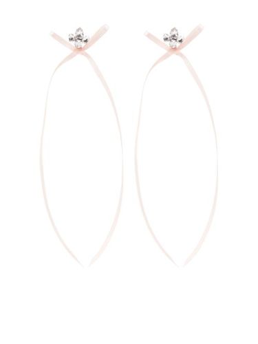 Boucles d'oreilles serties de cristaux - Simone Rocha - Modalova