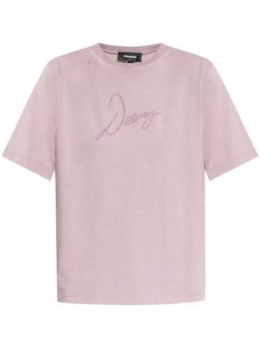 T-shirt en coton à imprimé graphique - DSQUARED2 - Modalova