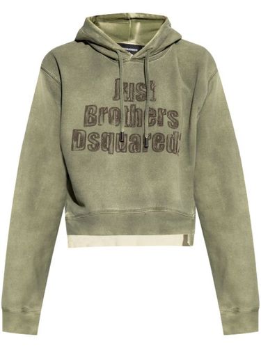 Hoodie à logo brodé - DSQUARED2 - Modalova