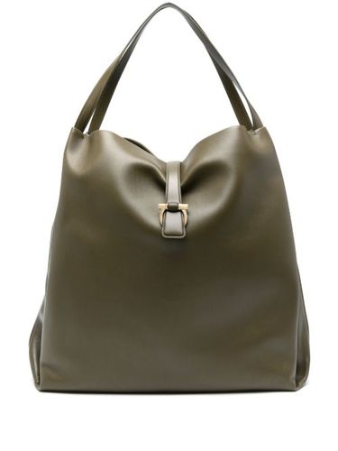 Sac porté épaule en cuir - Ferragamo - Modalova