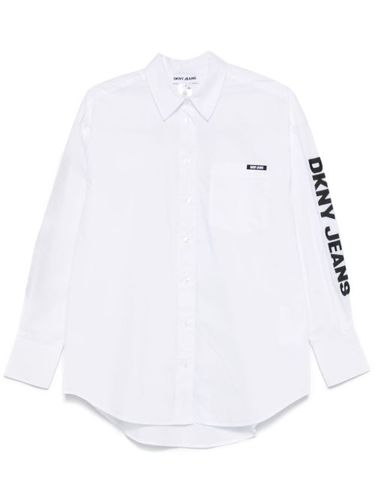 DKNY chemise en popeline - Blanc - DKNY - Modalova