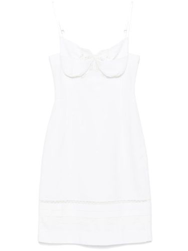 Robe mi-longue à buste superposé - SHUSHU/TONG - Modalova