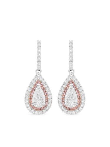 Boucles d'oreilles pendantes en or 18ct à diamants - HYT Jewelry - Modalova