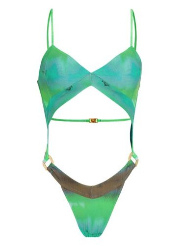 Maillot de bain à imprimé tie dye - Amir Slama - Modalova