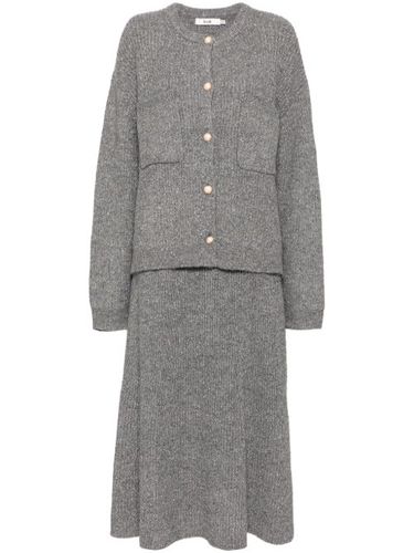 B+ab ensemble-jupe en maille - Gris - b+ab - Modalova