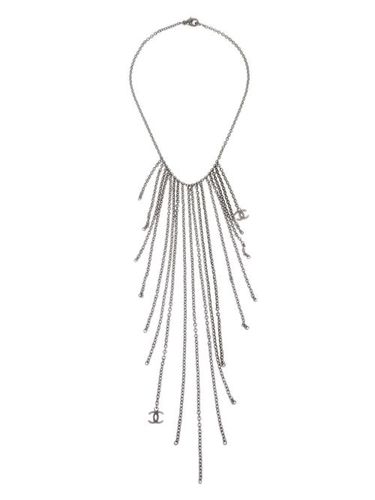 Collier à franges CC (2012) - CHANEL Pre-Owned - Modalova