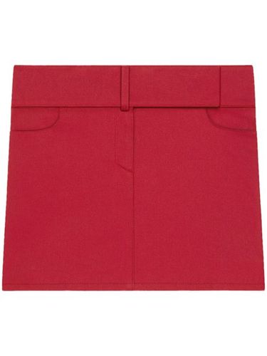 Minijupe à taille ceinturée - Courrèges - Modalova
