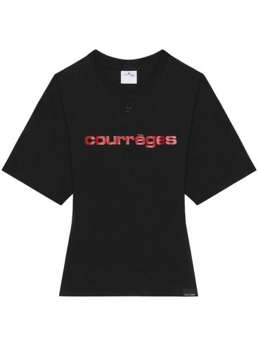 T-shirt à logo imprimé - Courrèges - Modalova