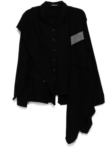 Rundholz blazer drapé - Noir - Rundholz - Modalova