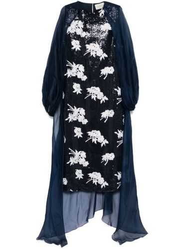 Robe à ornements en cristal - SHATHA ESSA - Modalova