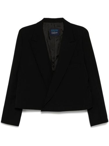 Blazer à coupe crop - Yohji Yamamoto - Modalova