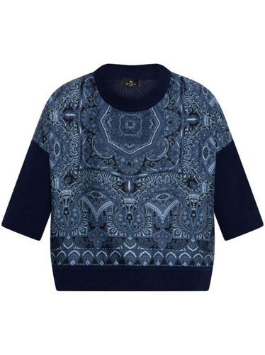 Haut en maille à motif cachemire - ETRO - Modalova