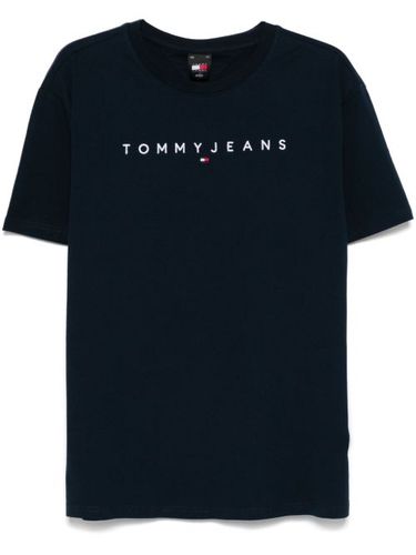 T-shirt à logo Linear - Tommy Jeans - Modalova