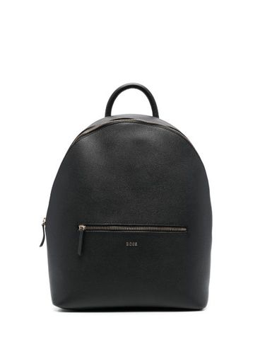 BOSS sac à dos en cuir - Noir - BOSS - Modalova