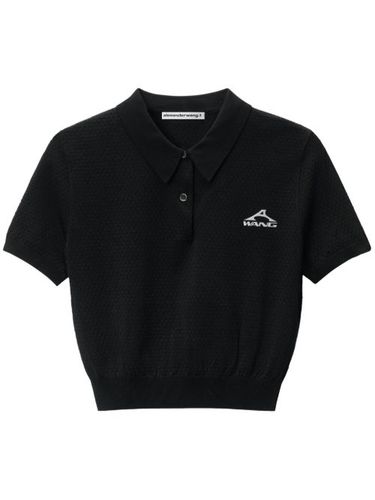 Polo à logo imprimé - Alexander Wang - Modalova